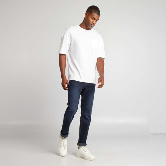 Jean slim à 5 poches - L34 Brut
