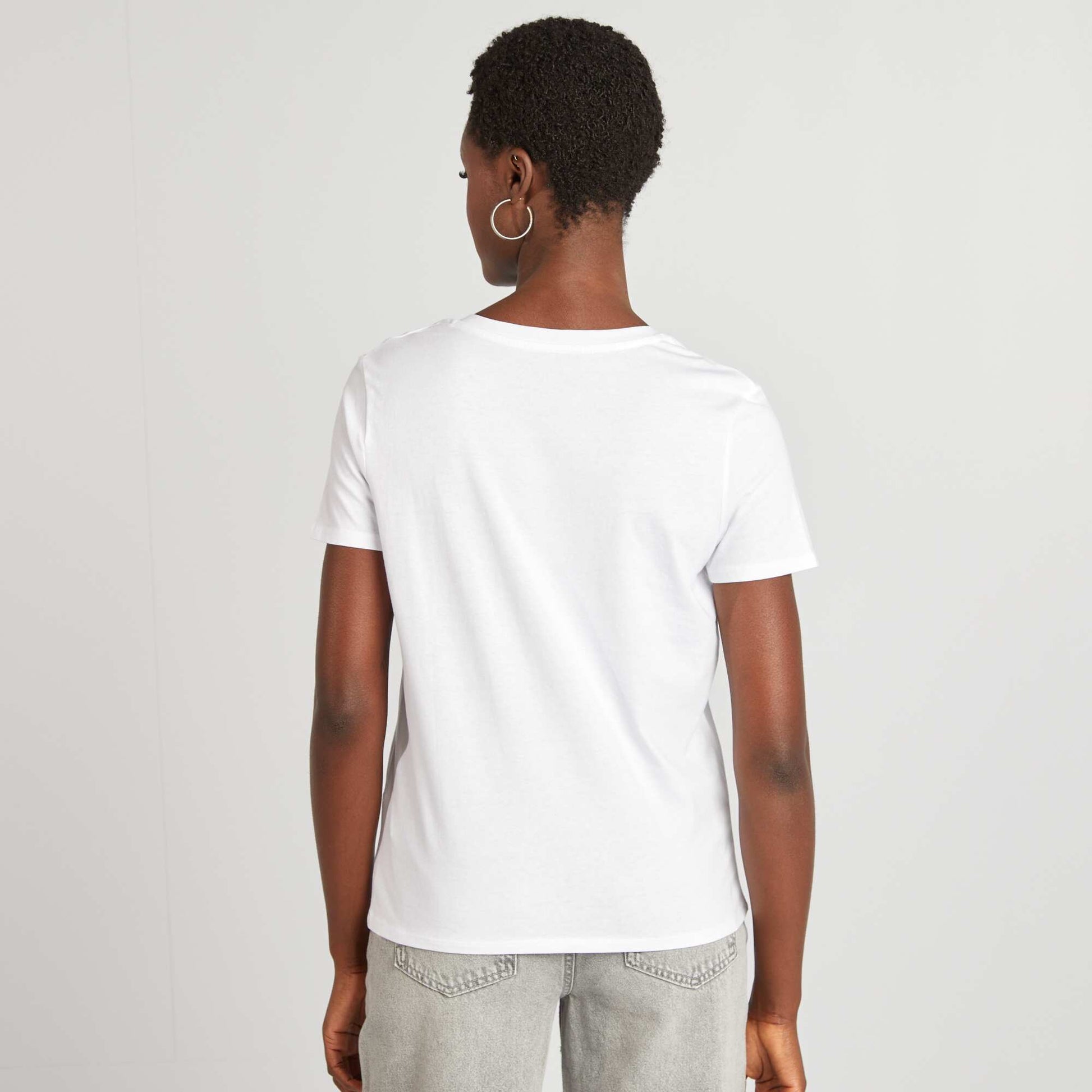 T-shirt basique BLANC