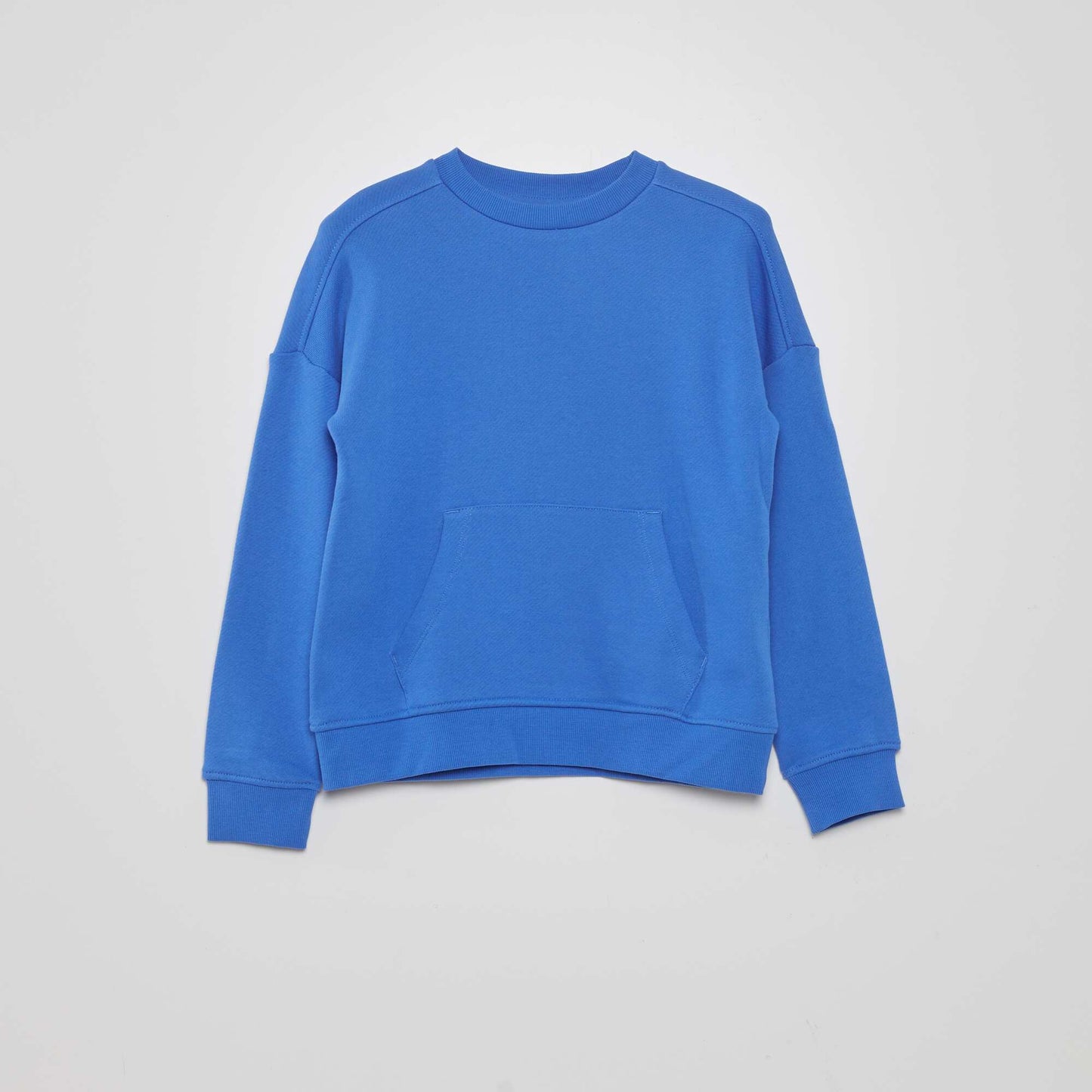 Sweat en molleton fin - Mixte Bleu