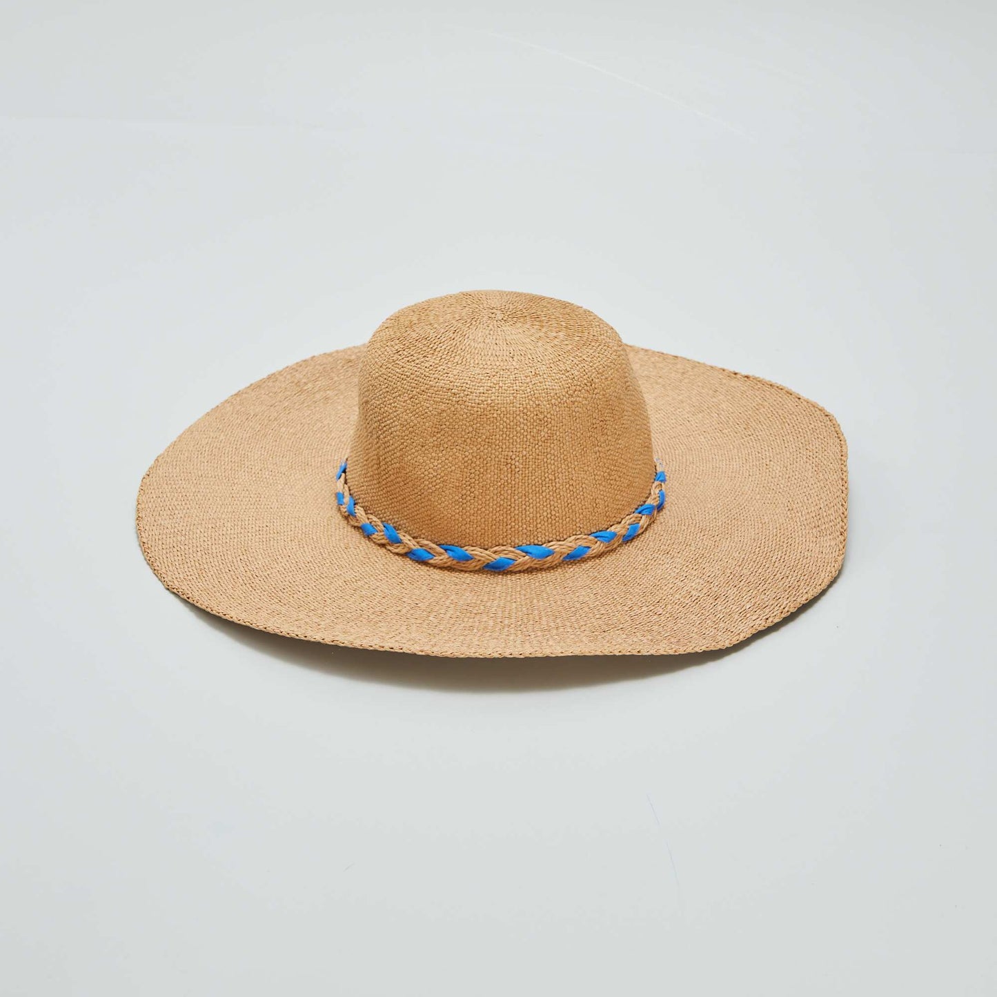 Chapeau de paille capeline Beige