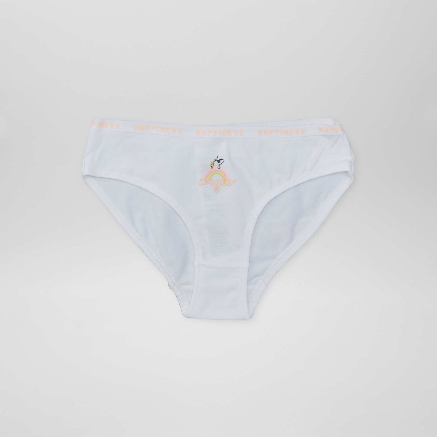 Lot de 4 culottes imprimées Licorne