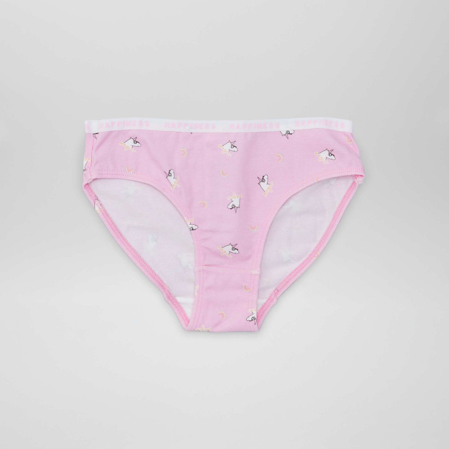 Lot de 4 culottes imprimées Licorne