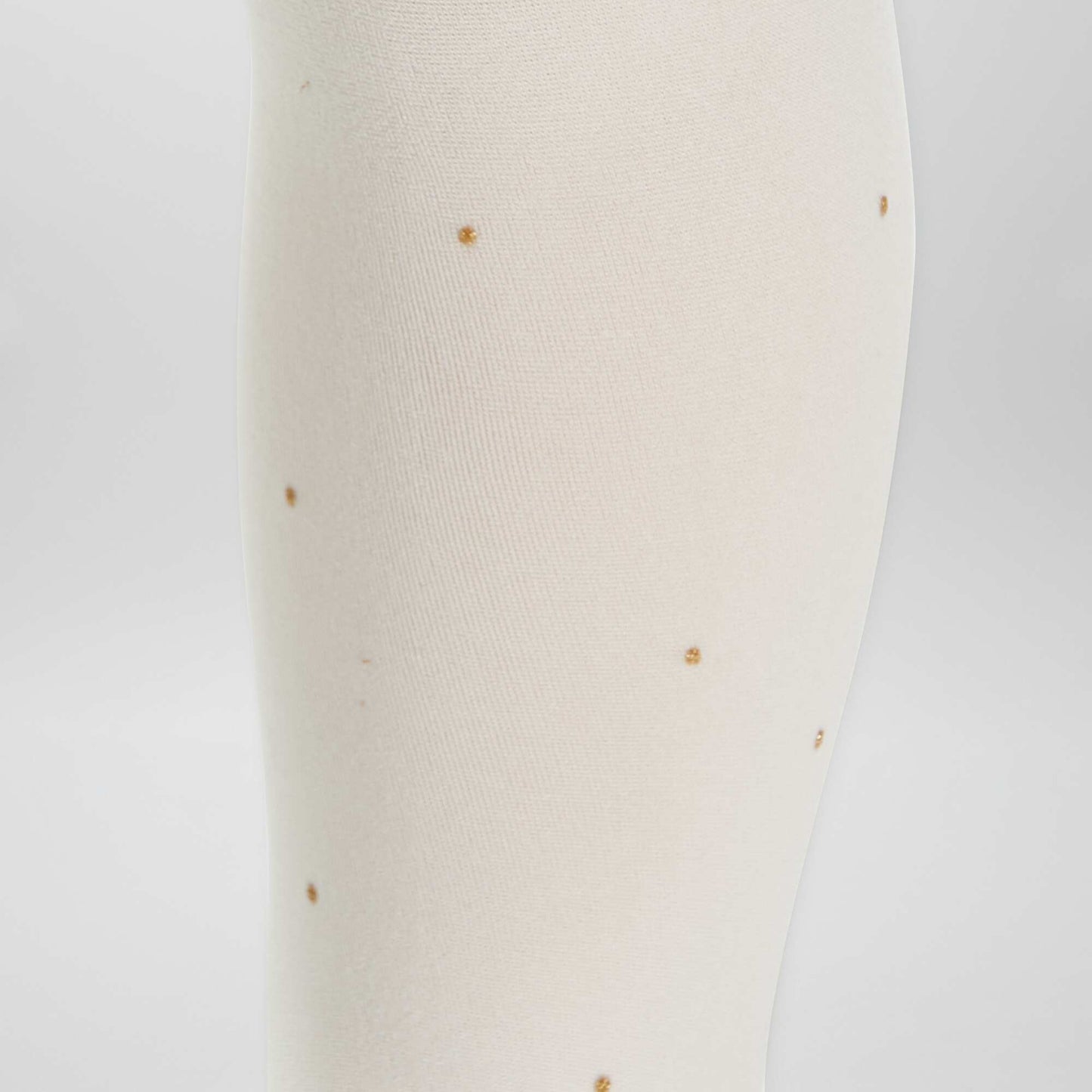 Lot de 2 collants légers fantaisie BLANC