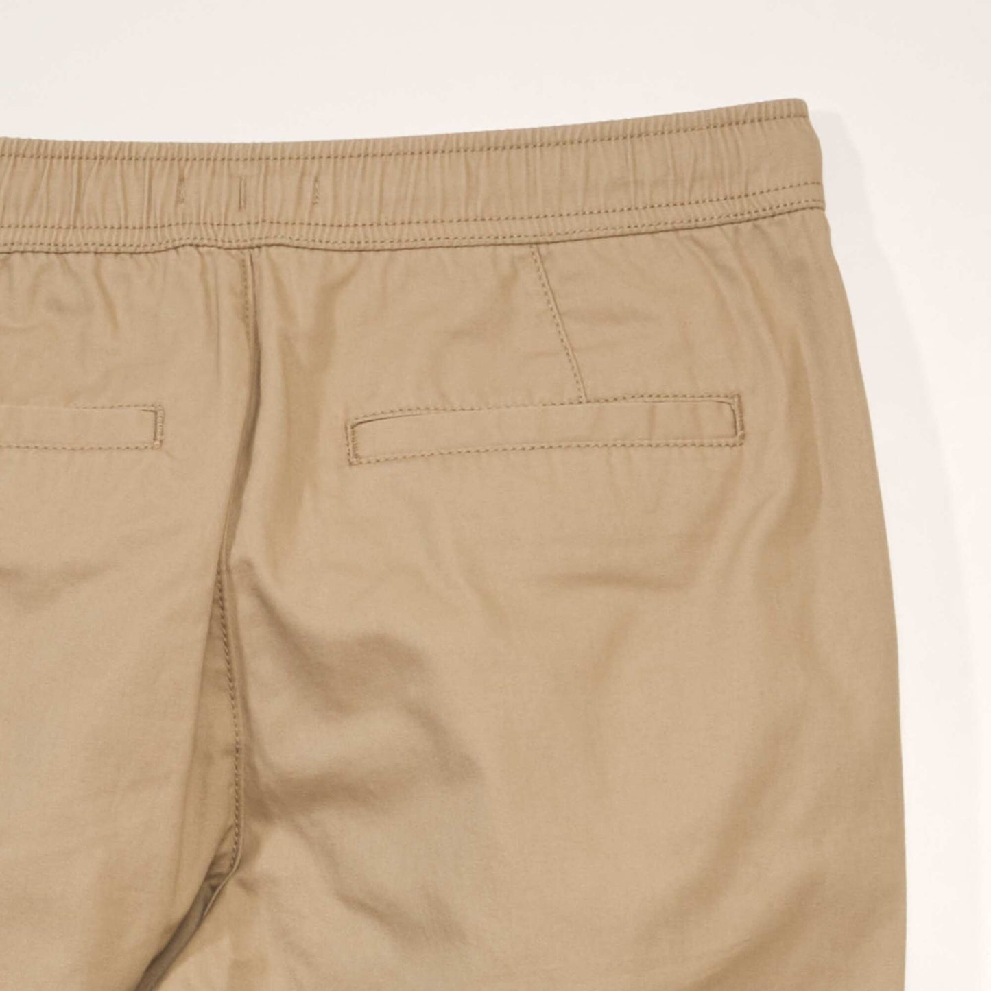 Pantalon chino en coton Beige