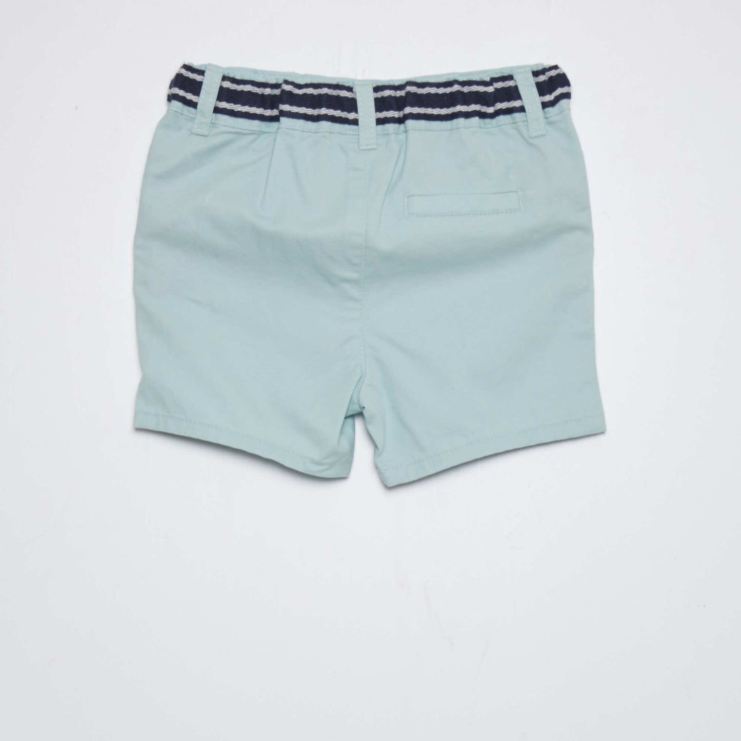 Bermuda chino bleu