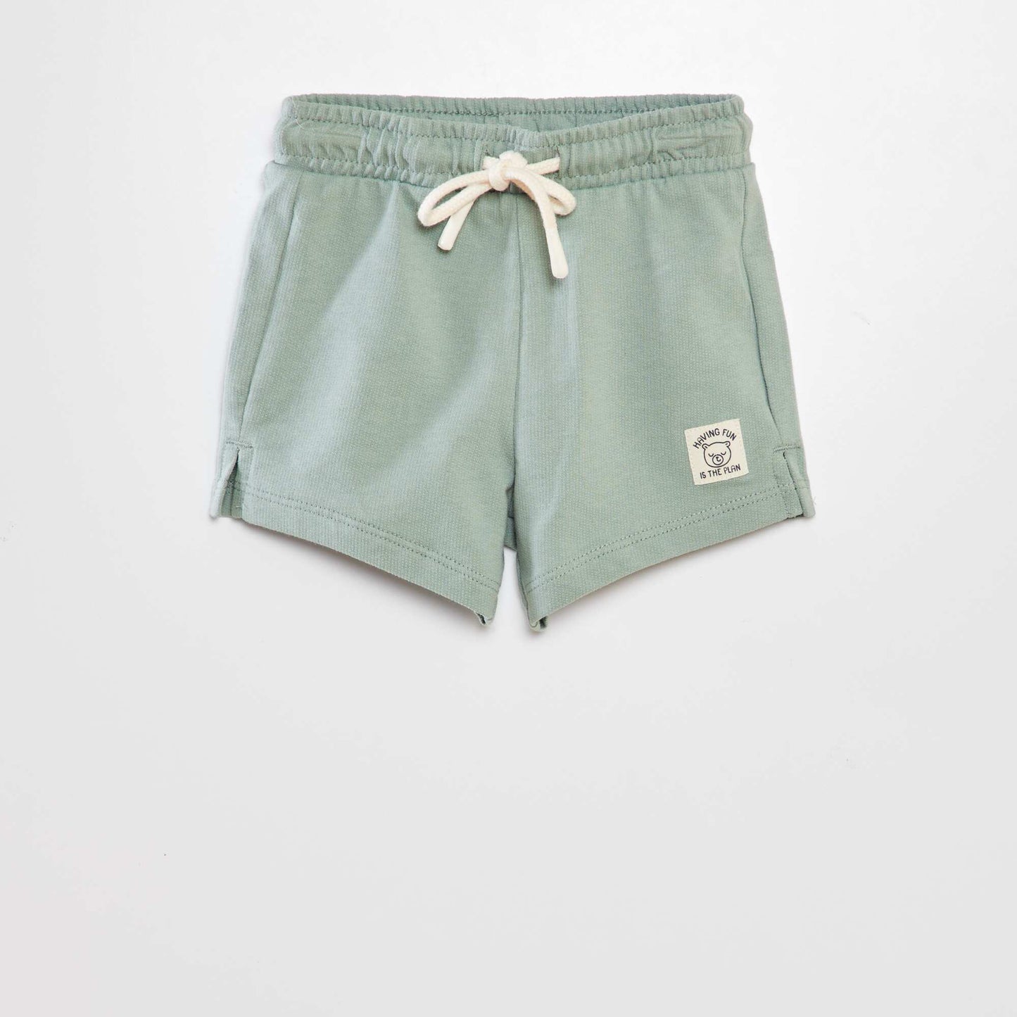 Short en french terry Vert