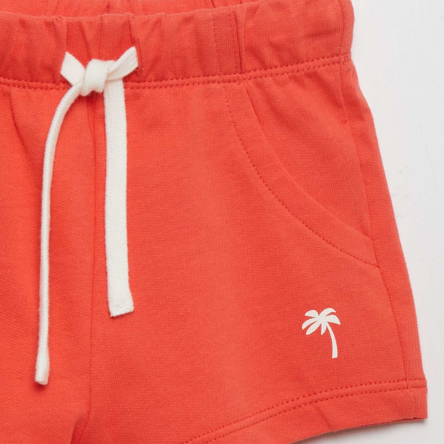 Short en french terry Orange