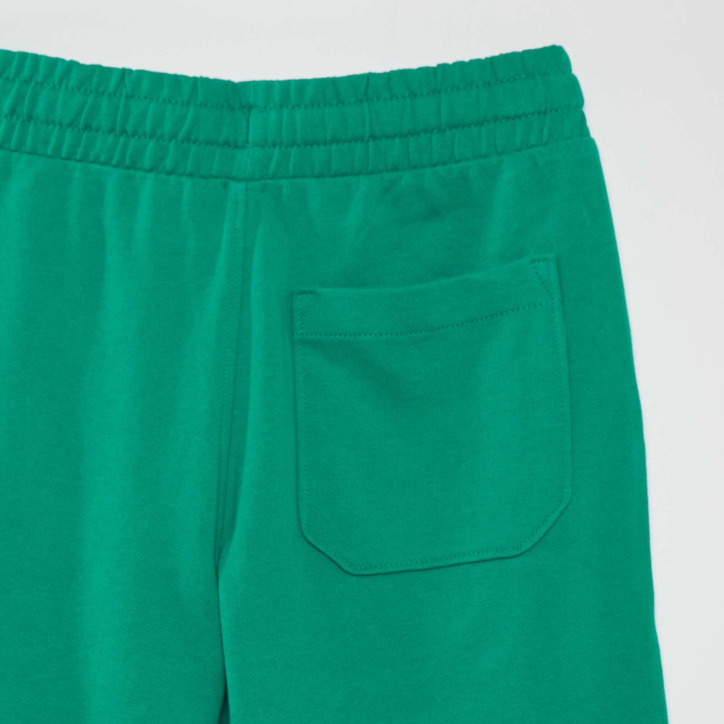 Short uni en molleton Vert