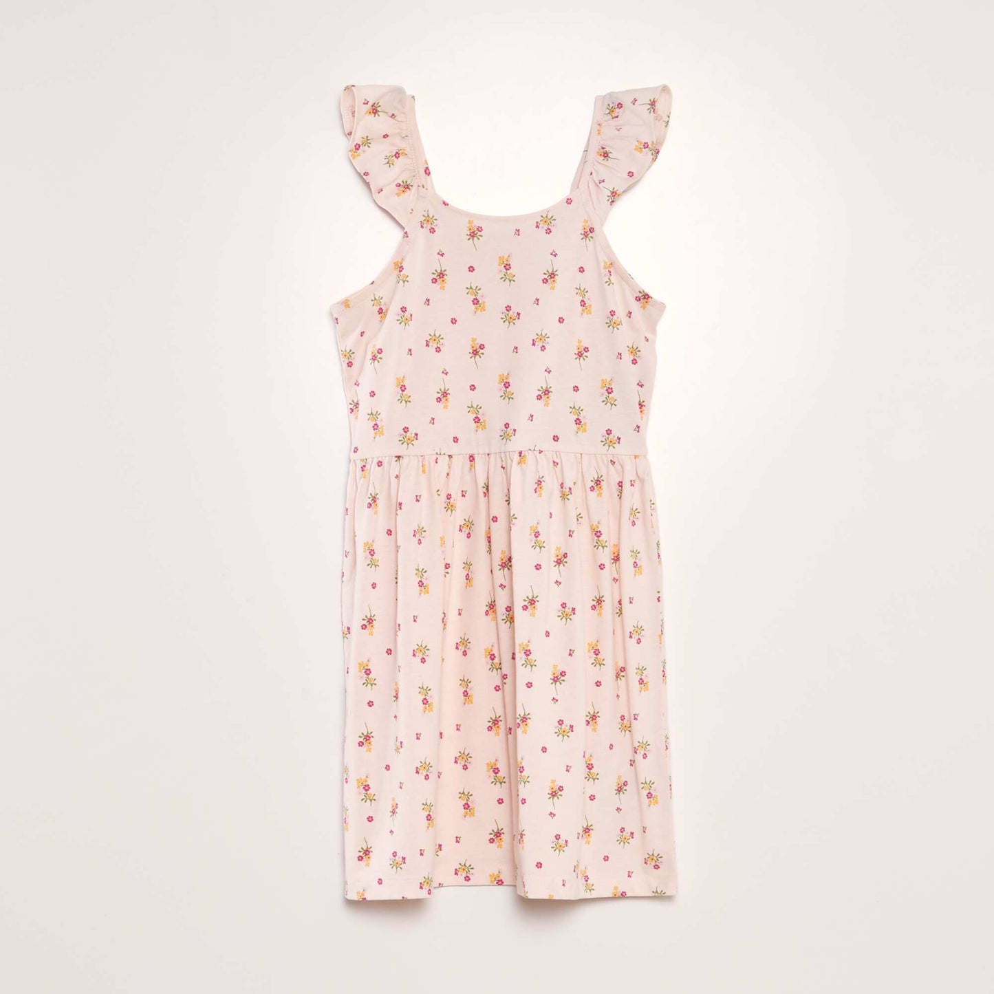 Robe légère imprimée Rose