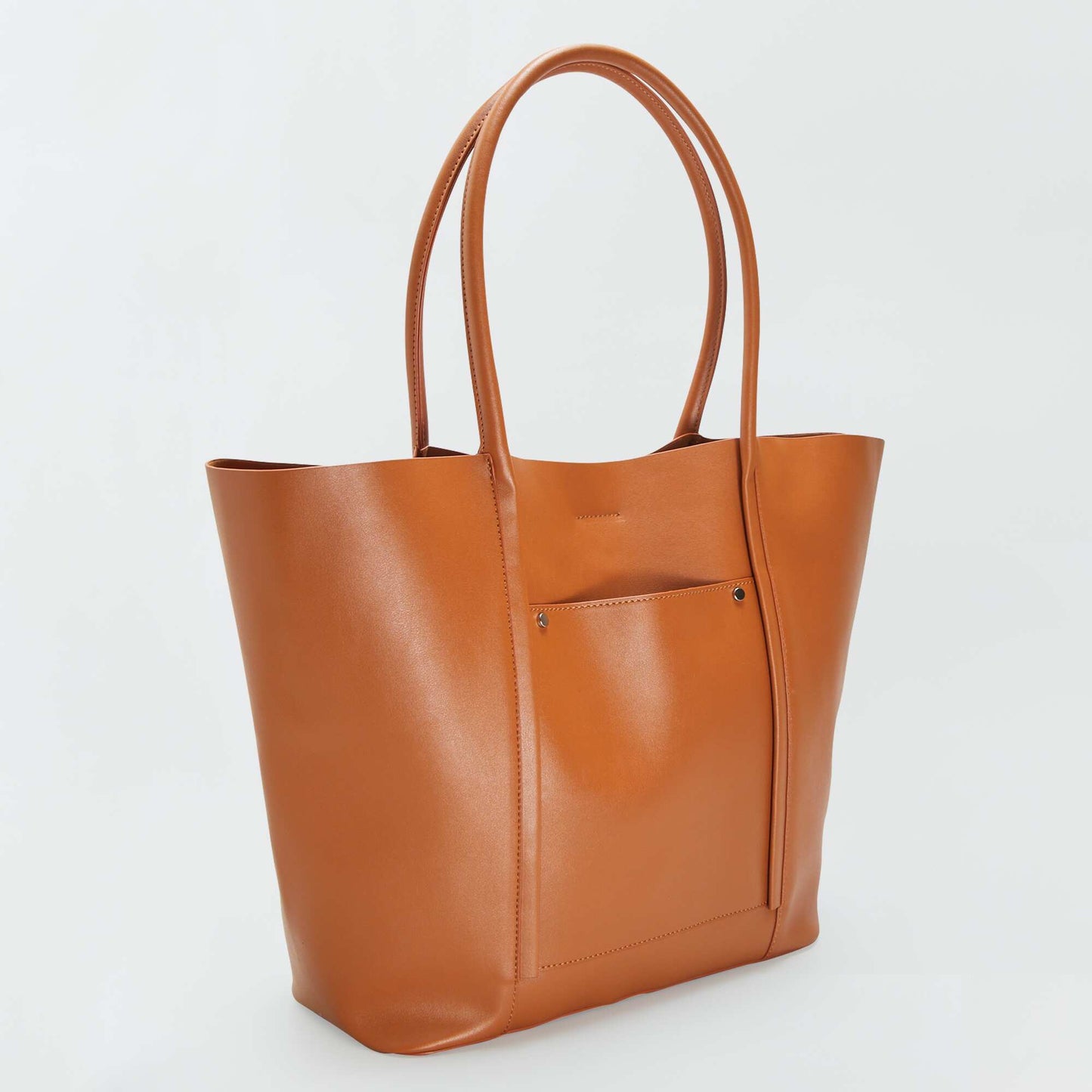 Sac forme cabas Marron