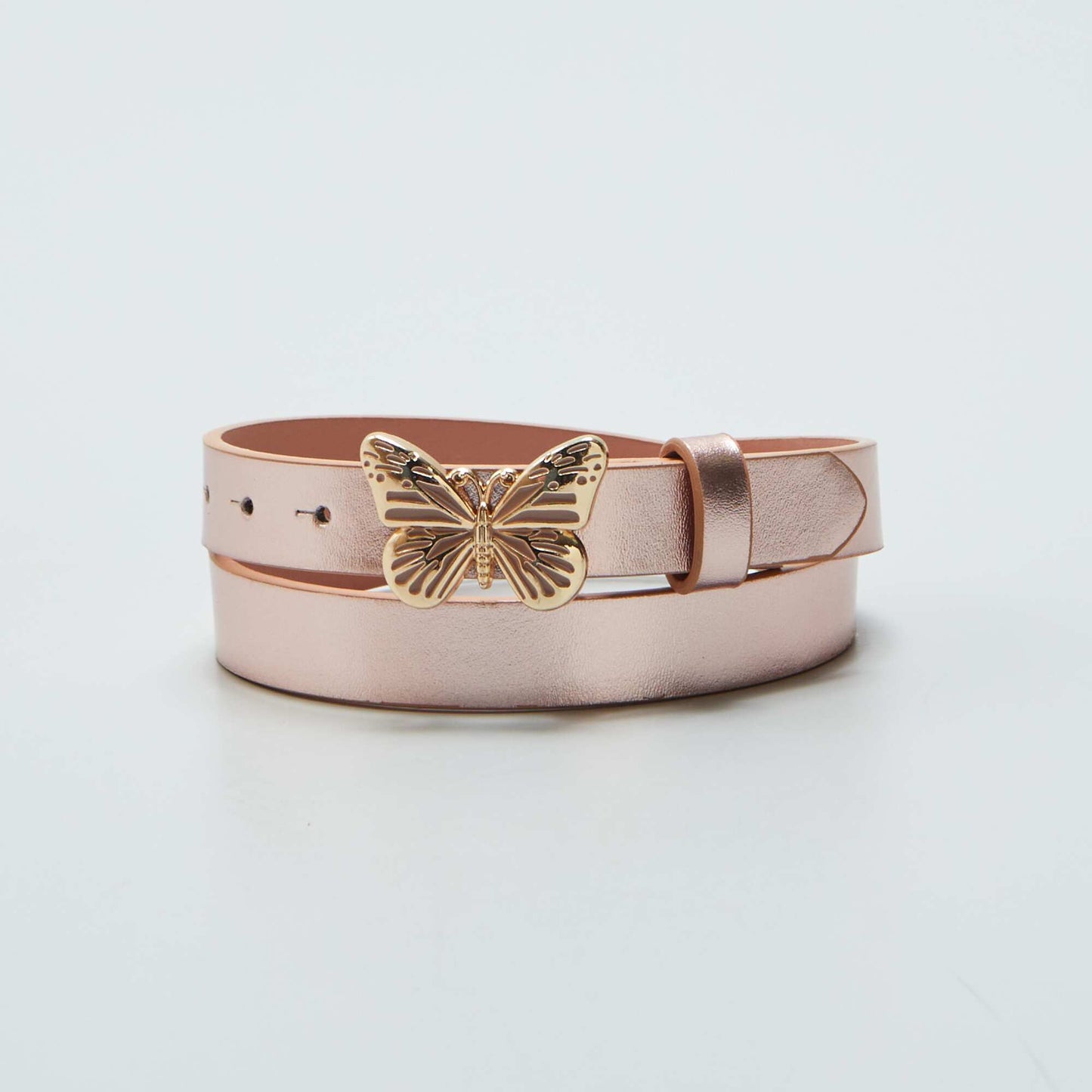 Ceinture papillon Rose