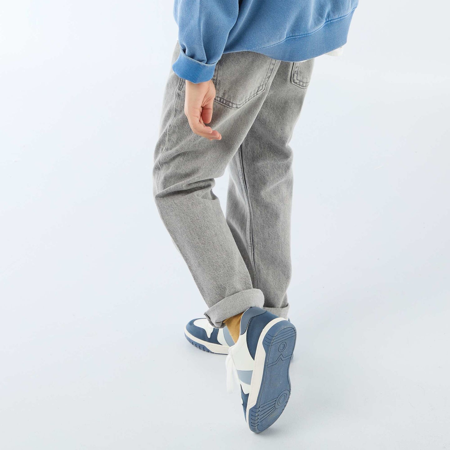 Jean droit à 5 poches GRIS