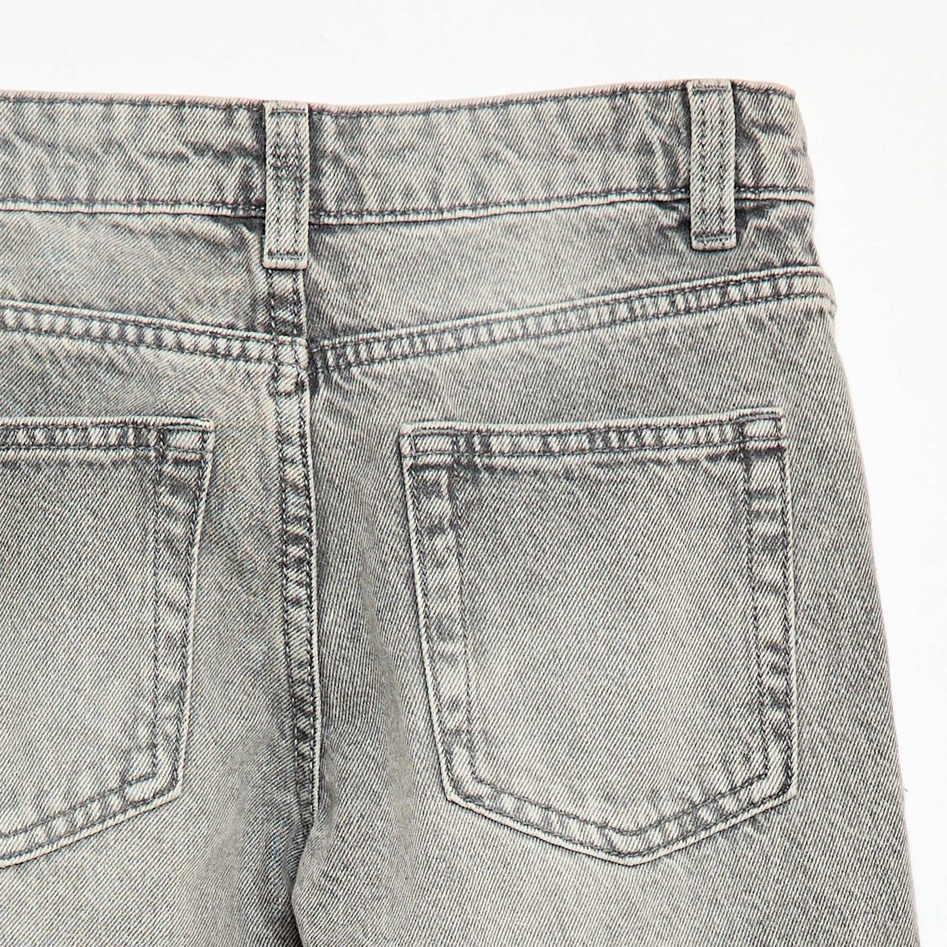 Jean droit à 5 poches GRIS