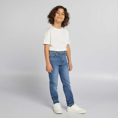 Jean slim taille ajustable Stone