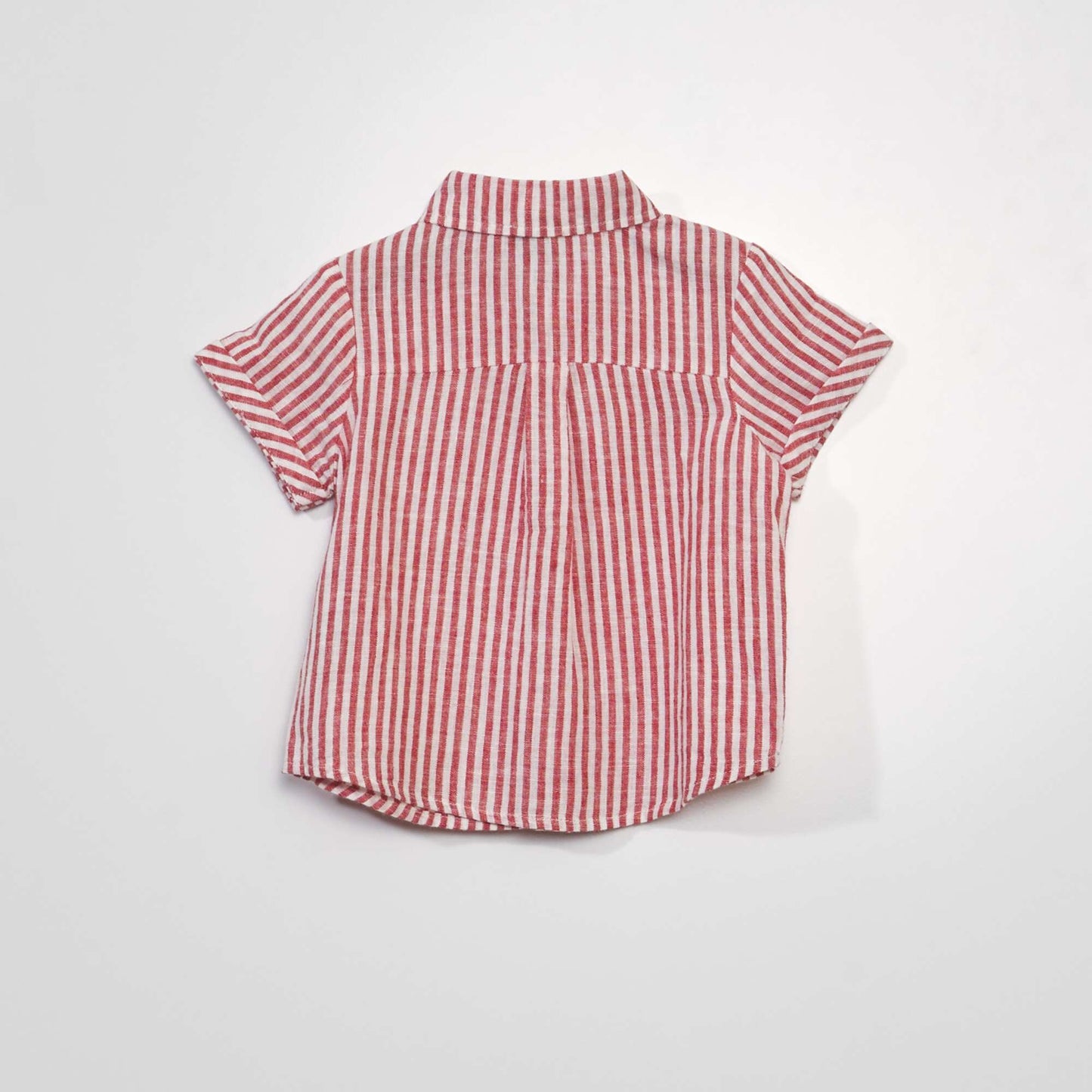 Chemise à 'rayures' Rouge