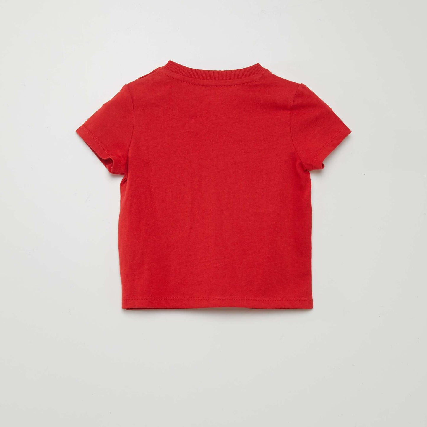 T-shirt à manches courtes avec poches rouge