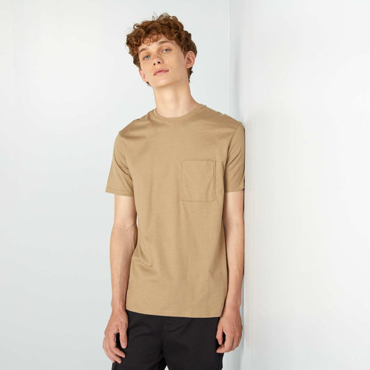 T-shirt basique Beige