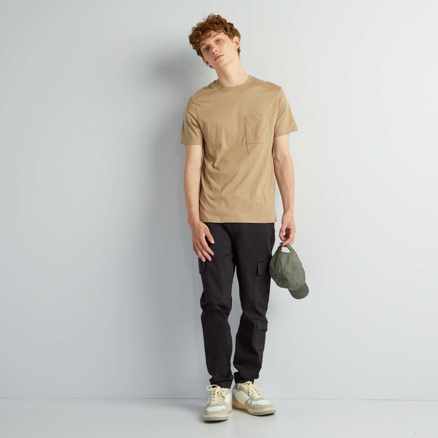 T-shirt basique Beige