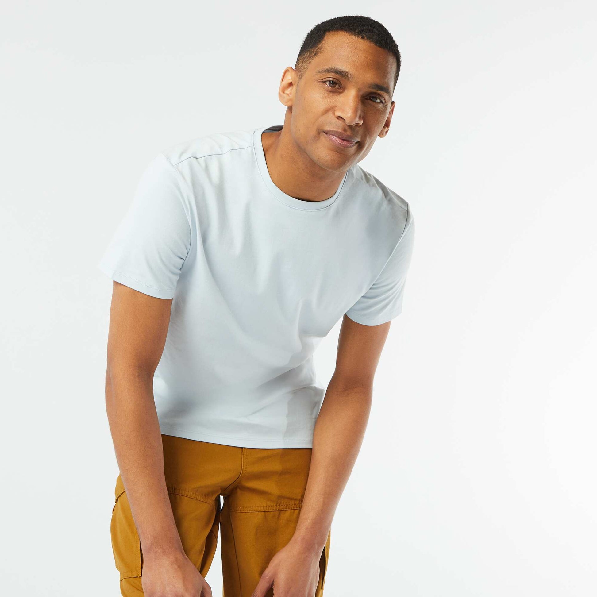 T-shirt à col rond en coton - Tough Cotton™ BLEU