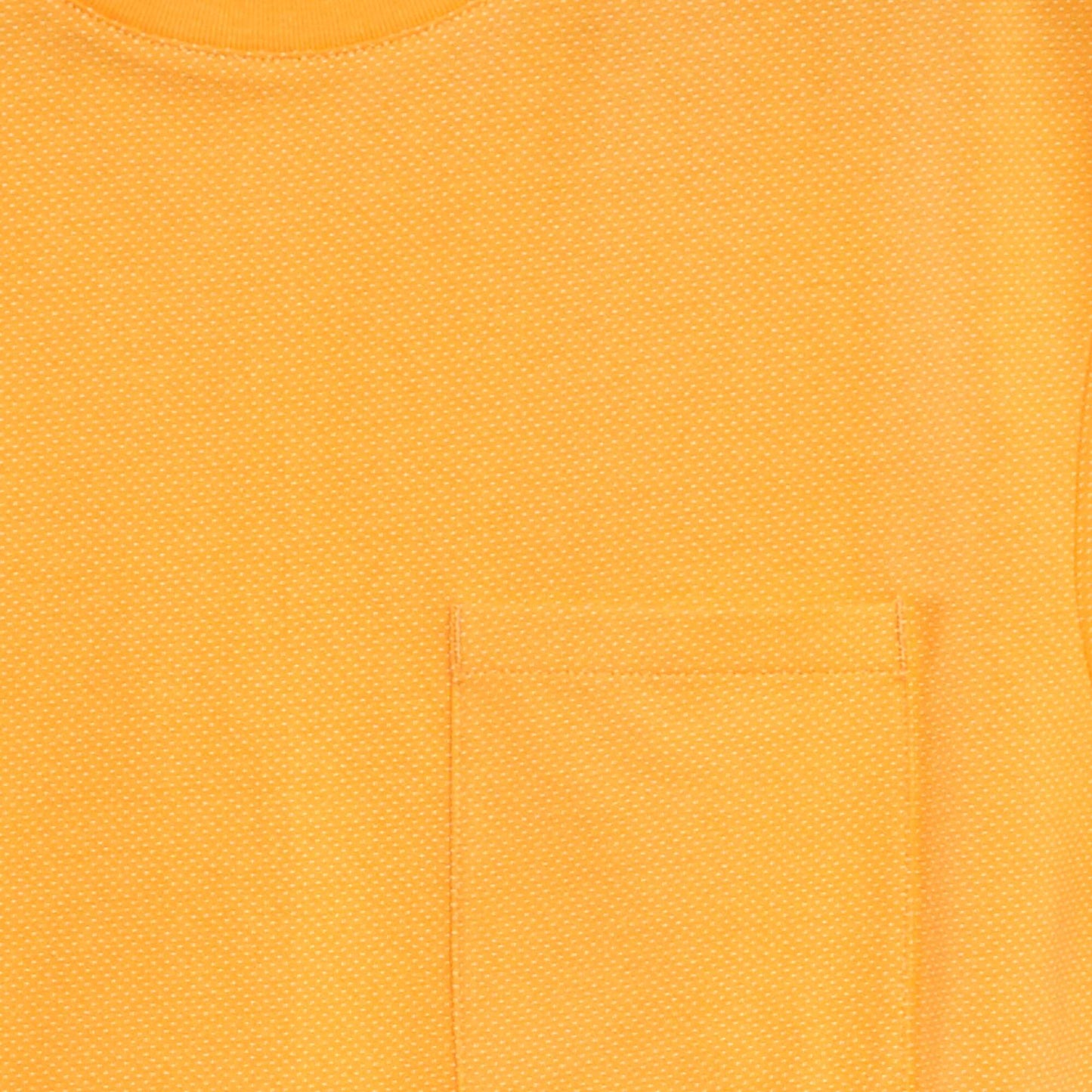 T-shirt moucheté à poche poitrine Orange