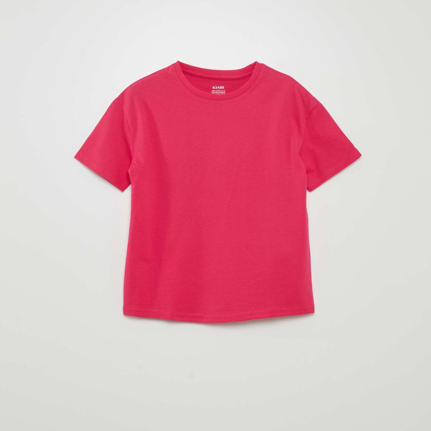 T-shirt en maille jersey épaisse - Tough Cotton™ Rose