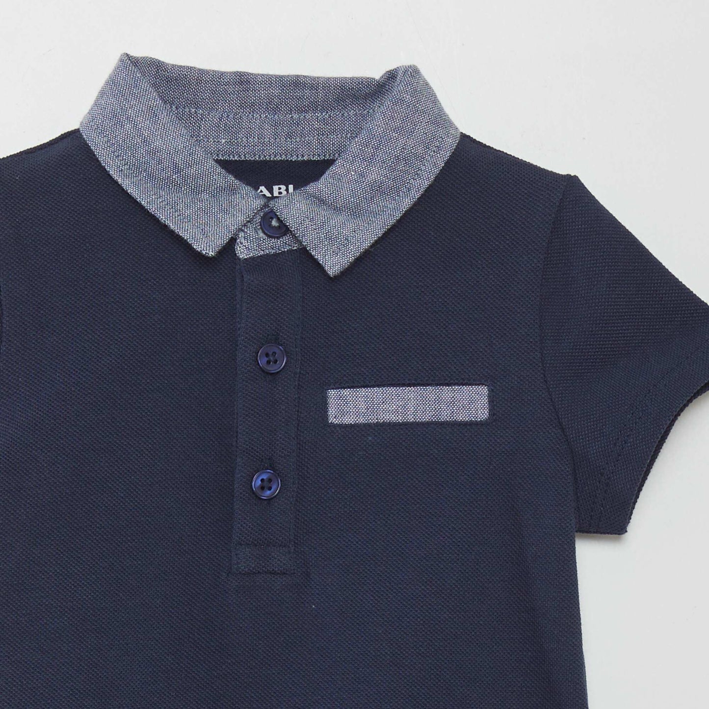 Polo uni BLEU