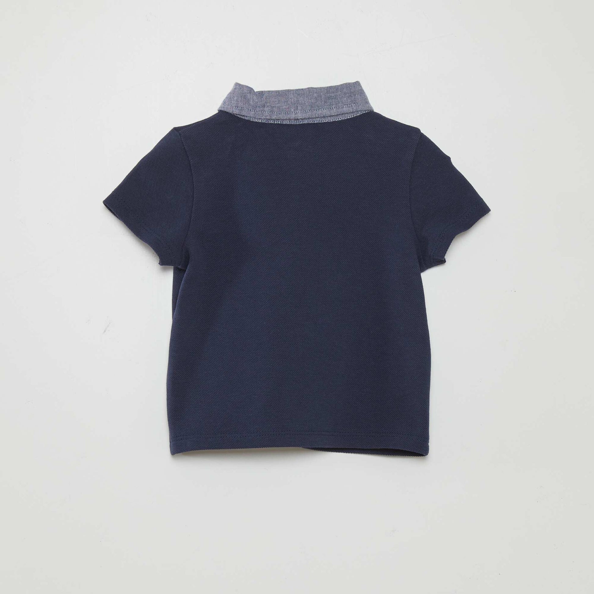 Polo uni BLEU