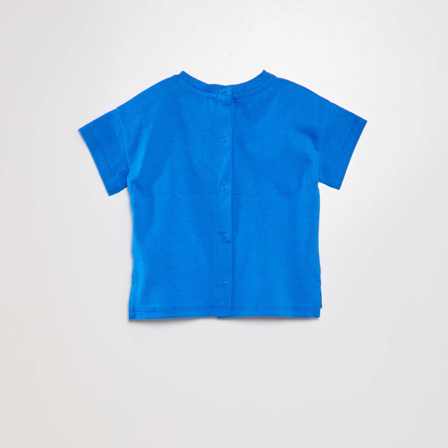 Tee-shirt imprimé plage Bleu