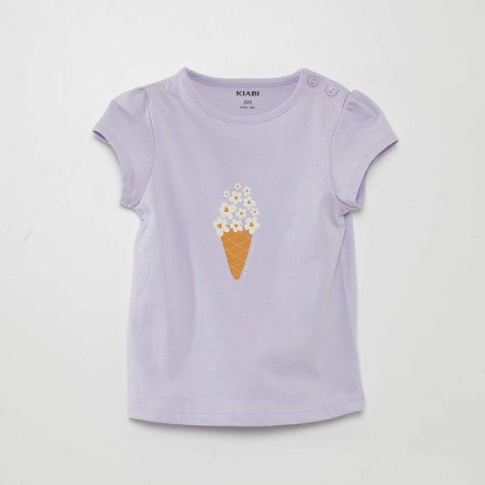 T-shirt animé Lila