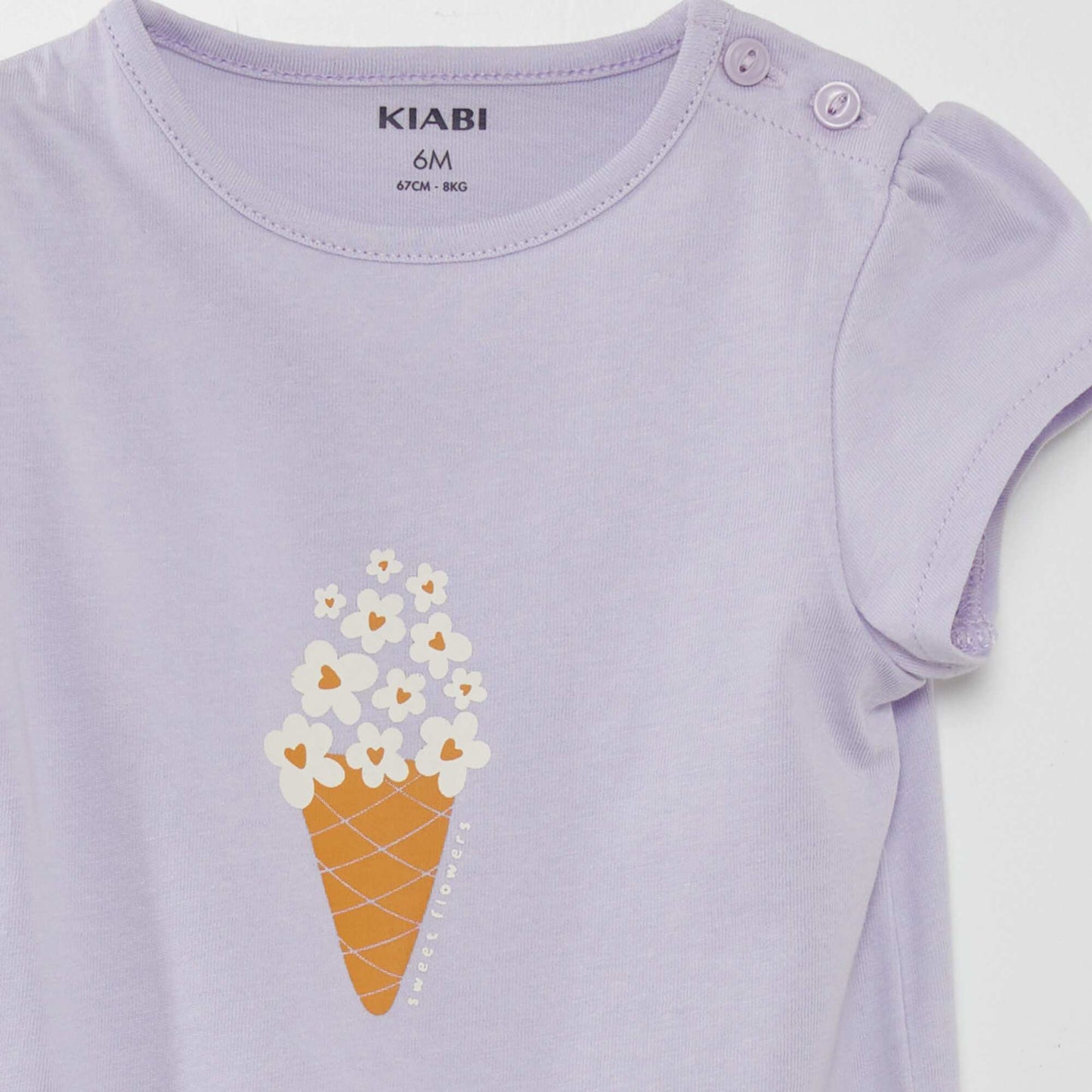 T-shirt animé Lila