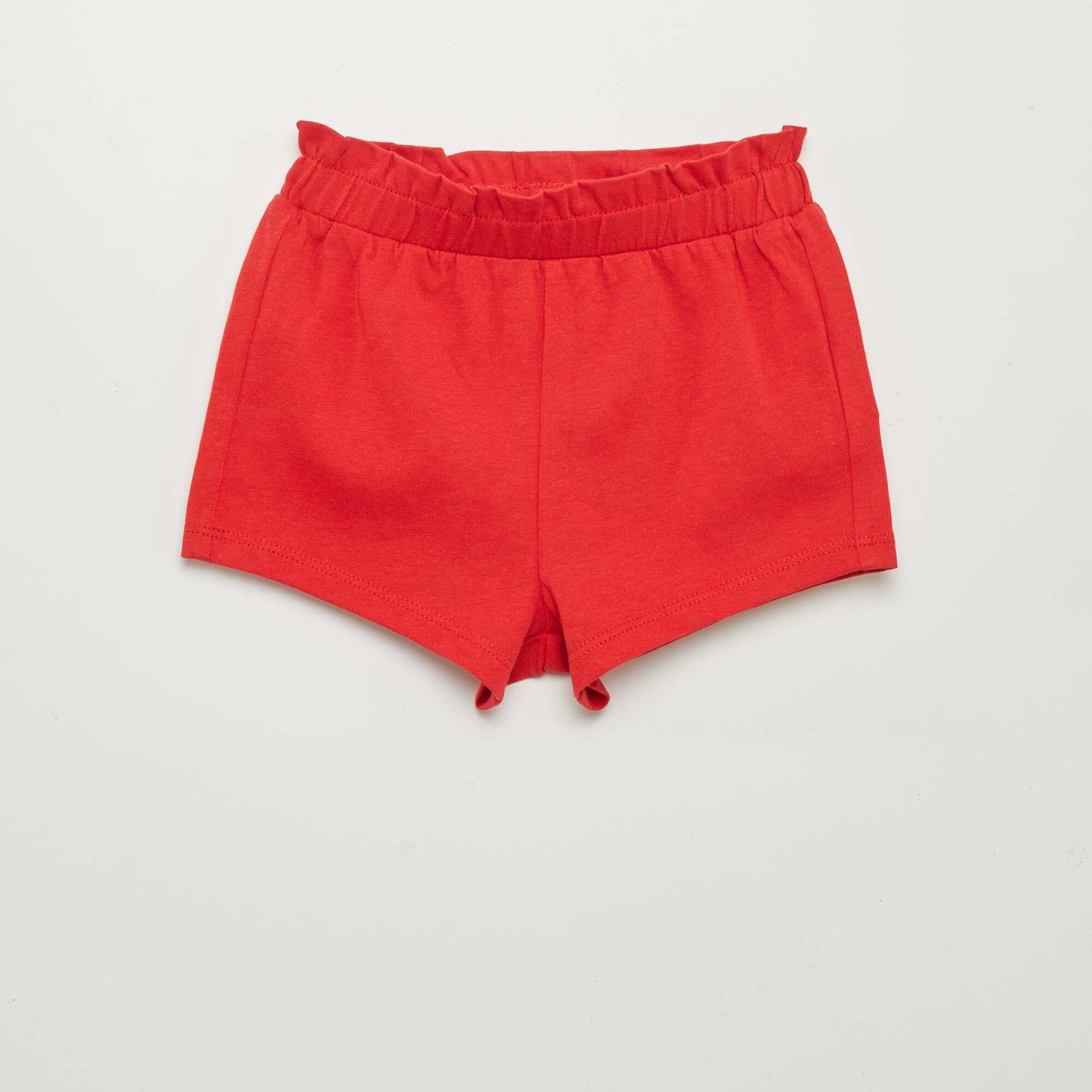 Ensemble t-shirt + short imprimé - 2 pièces Rouge