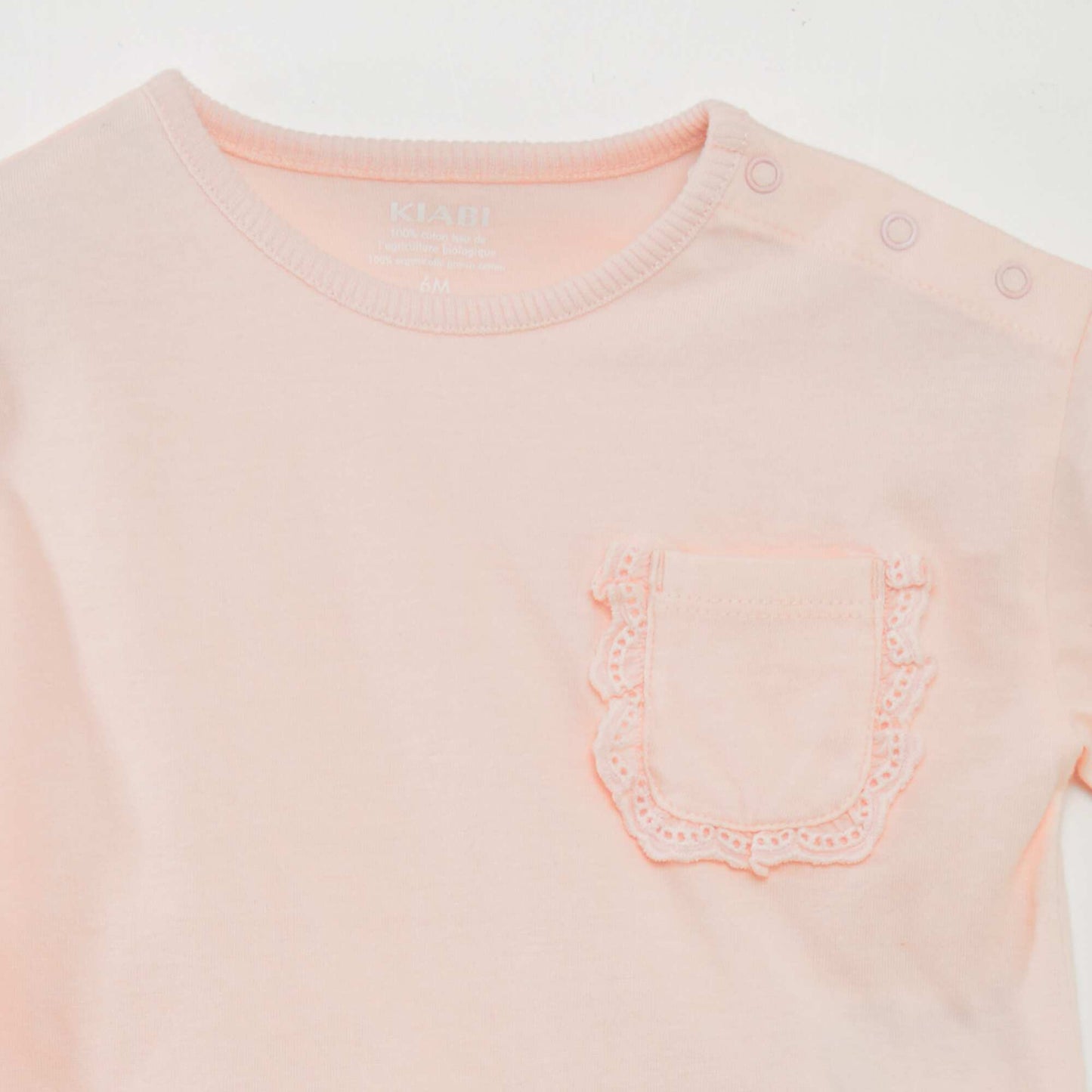 Ensemble en coton - tee-shirt + legging - 2 pièces Rose pâle