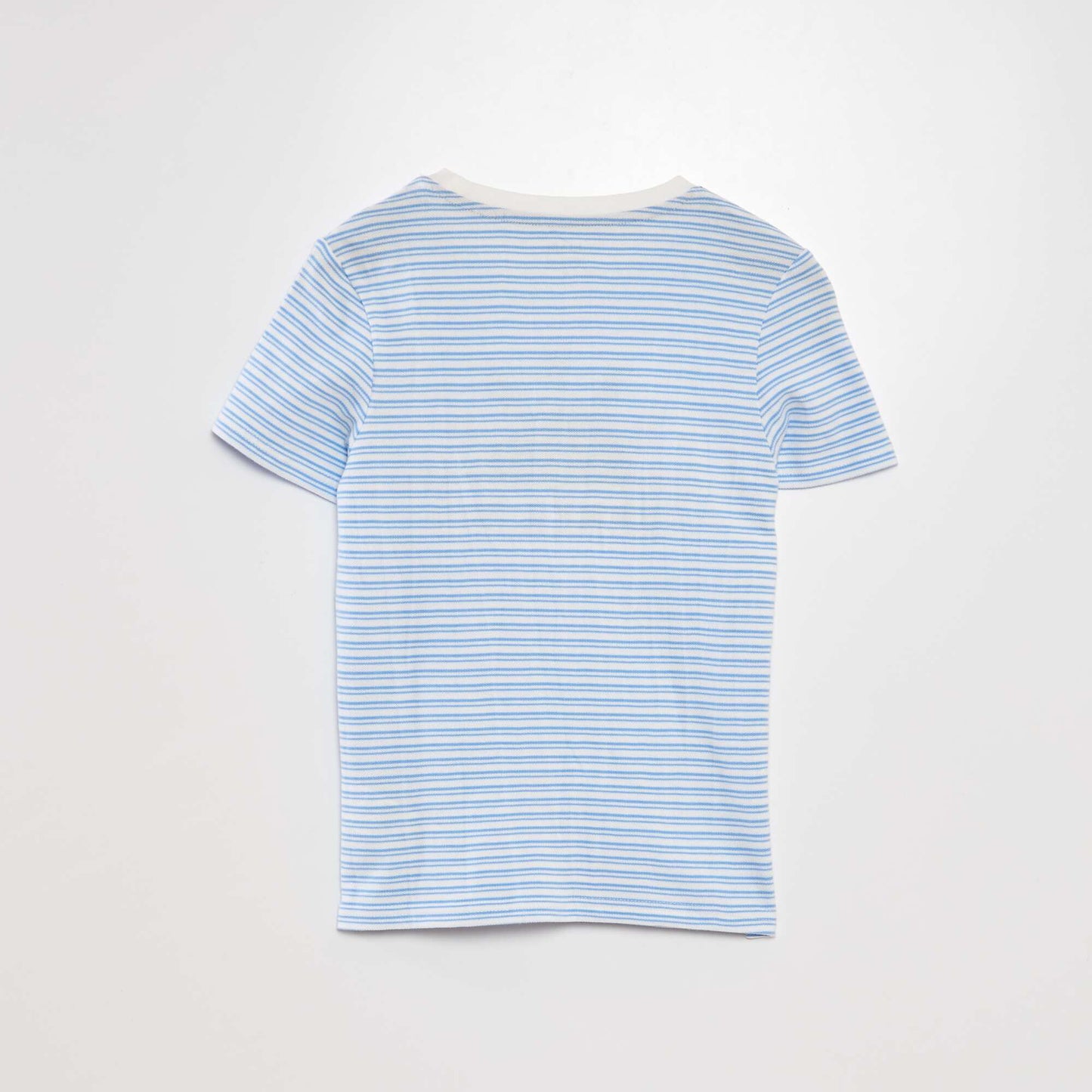 T-shirt en maille piquée Marine