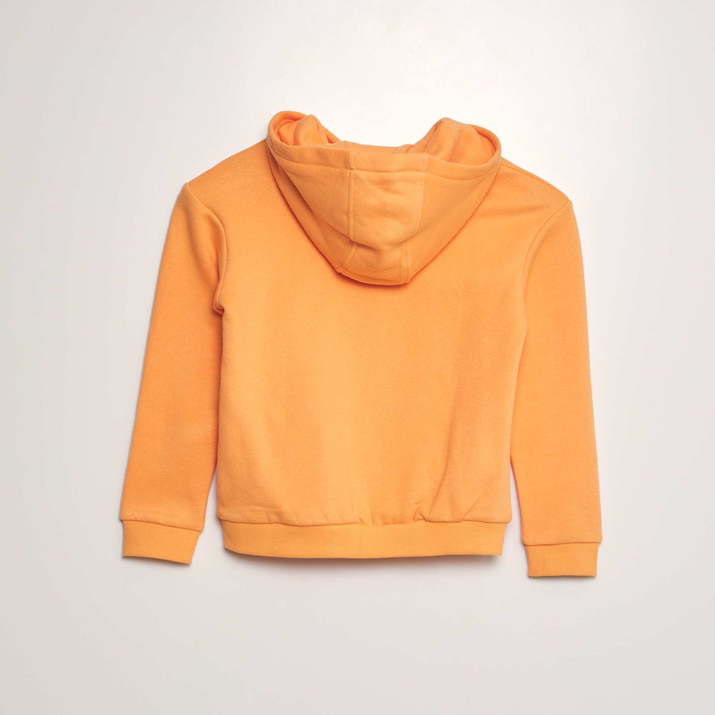 Sweat zippé à capuche Orange