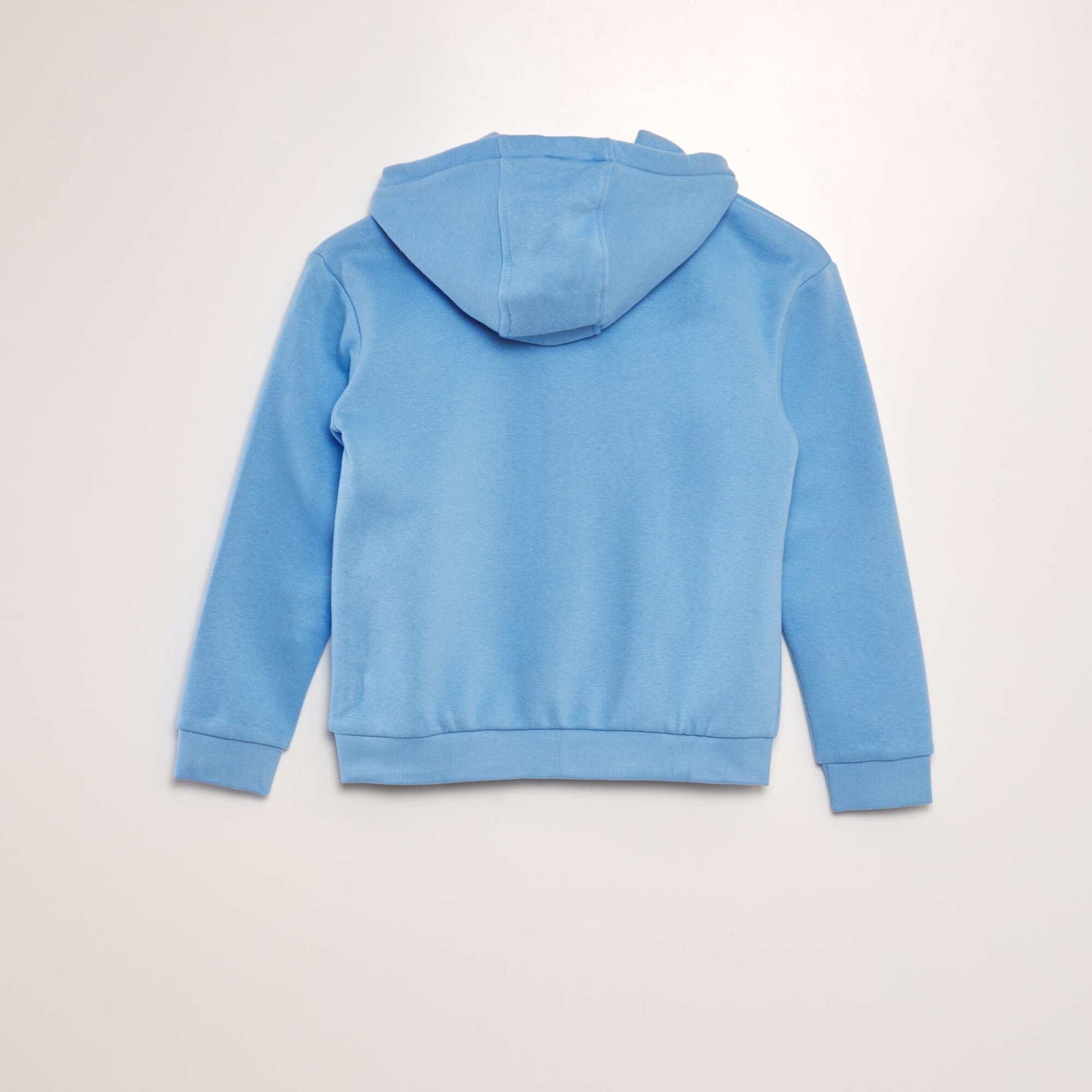 Sweat zippé à capuche Bleu