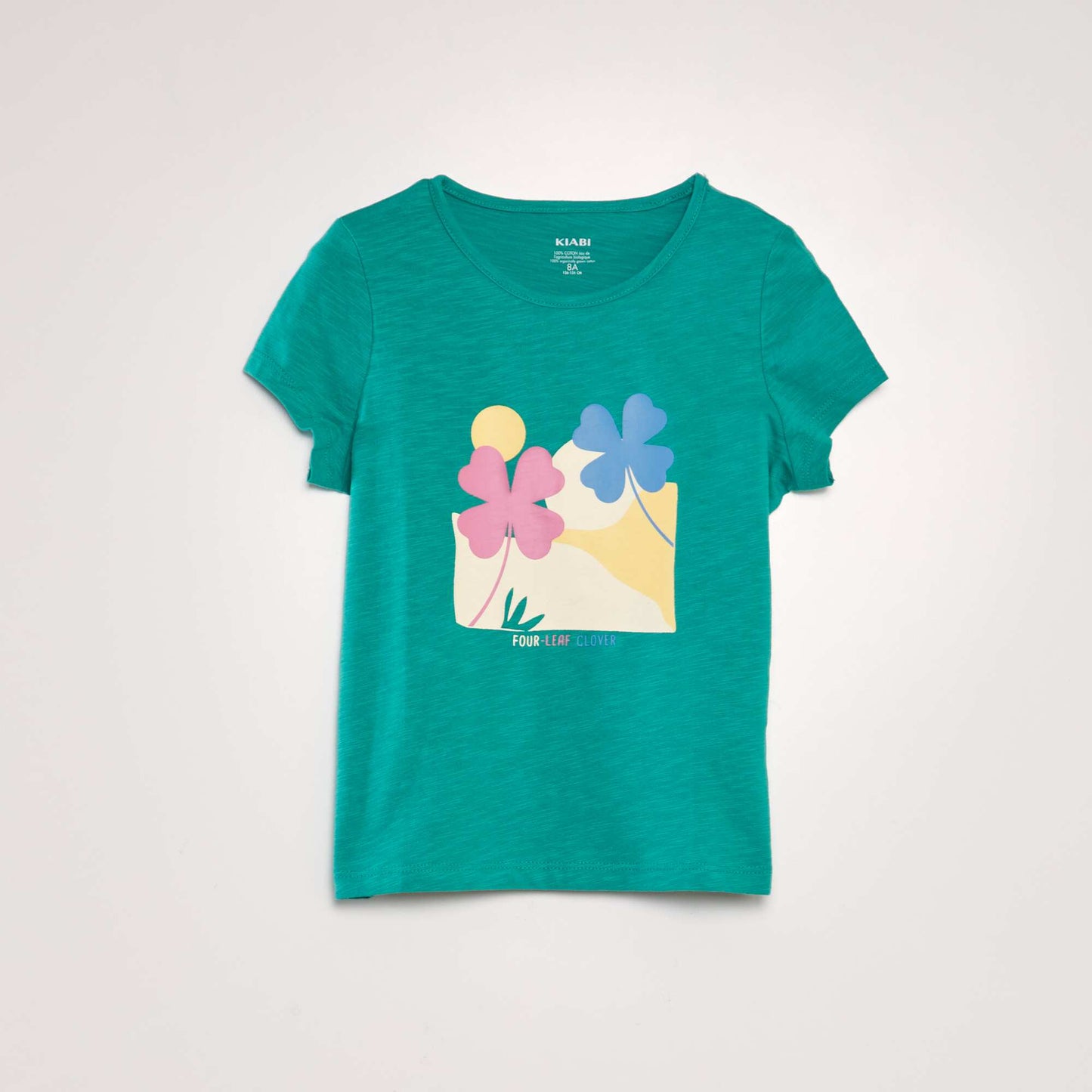 T-shirt forme boxy Vert