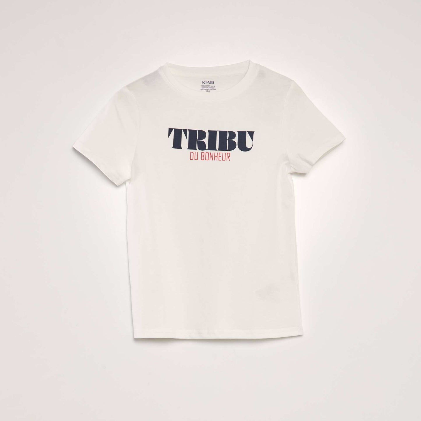 T-shirt imprimé en coton Blanc