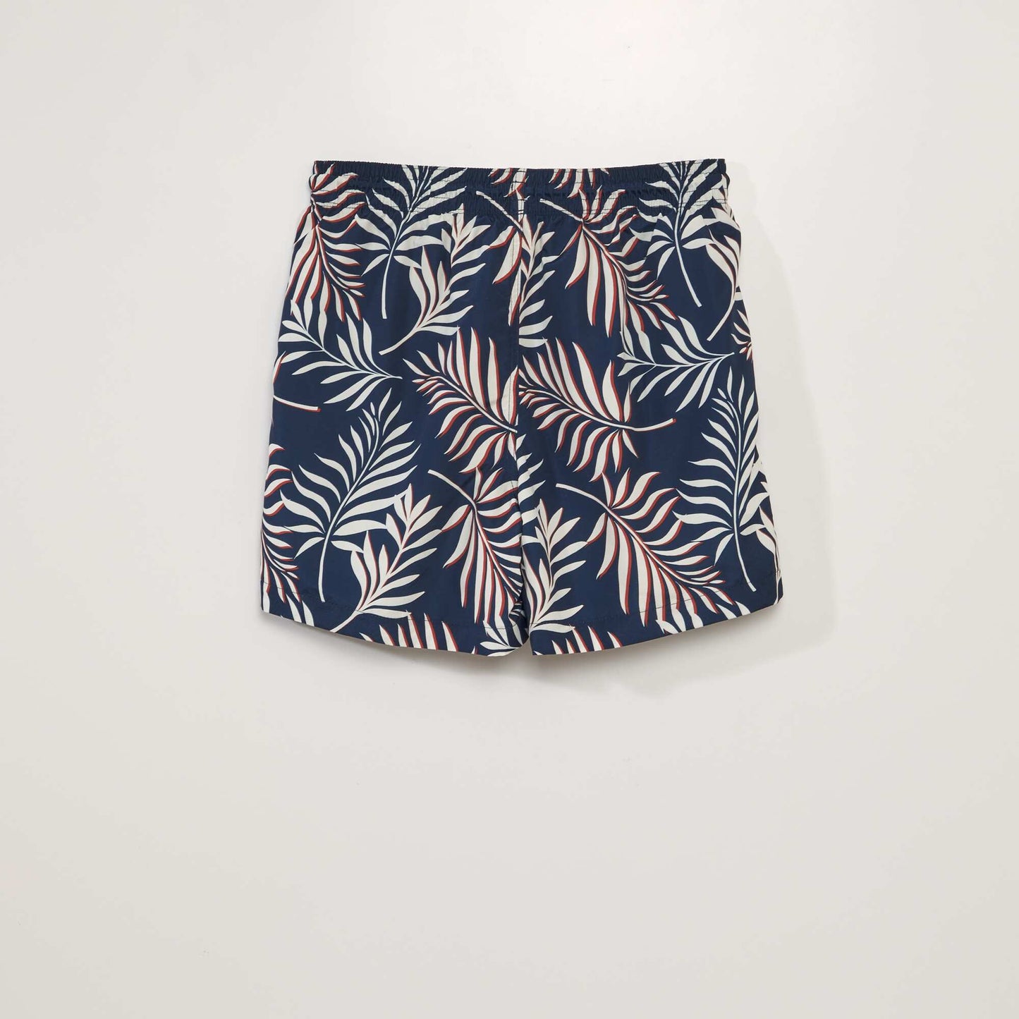 Short de bain à motifs Bleu