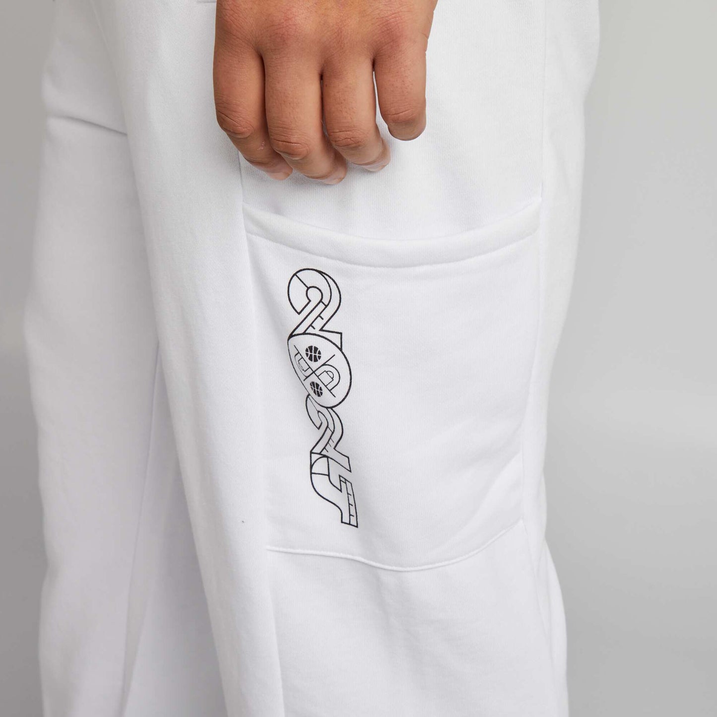 Pantalon jogging - Paris 2024 Blanc