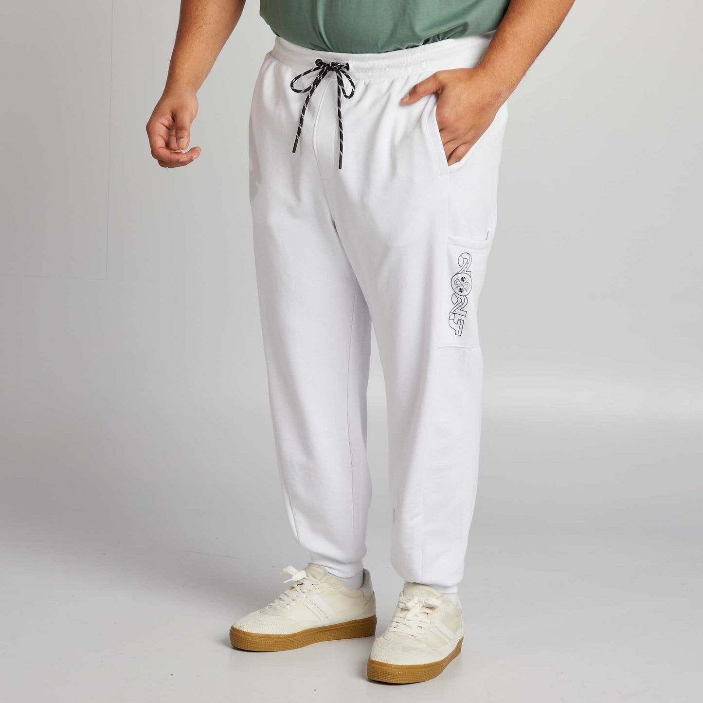 Pantalon jogging - Paris 2024 Blanc