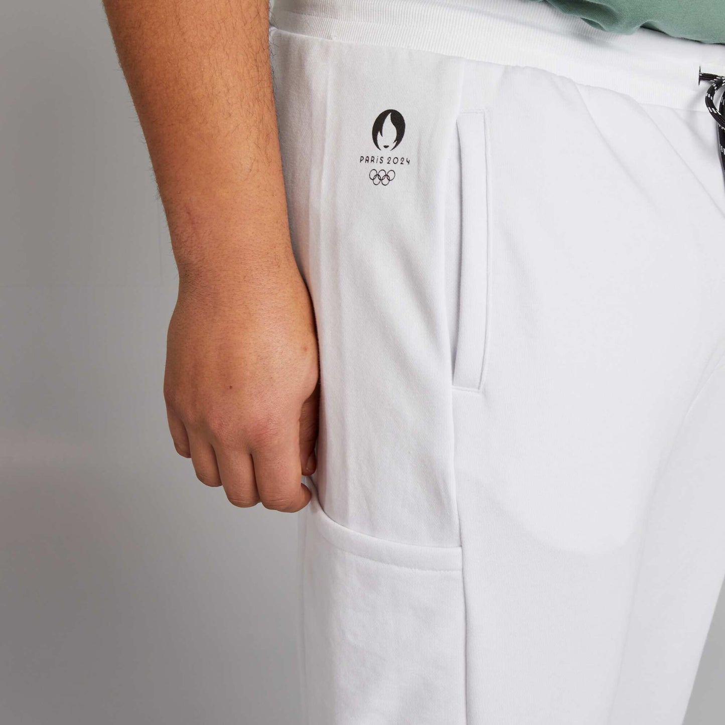 Pantalon jogging - Paris 2024 Blanc