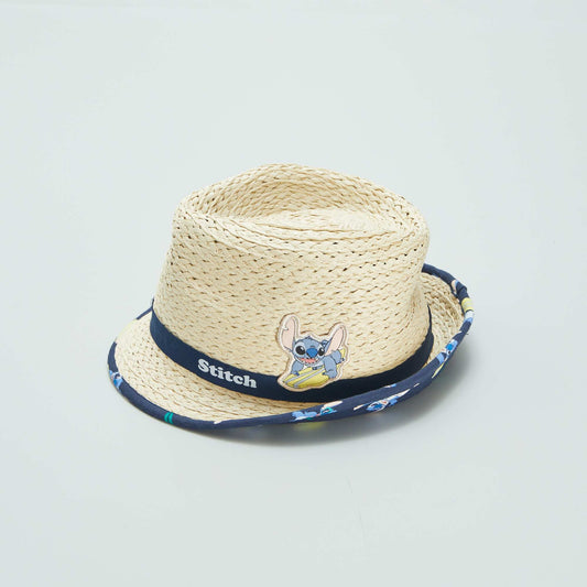 Chapeau de paille 'Stitch' 'Disney' Beige