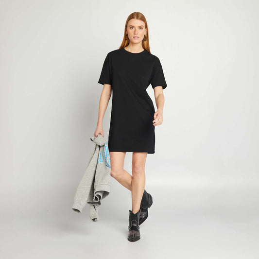 Robe t-shirt noir