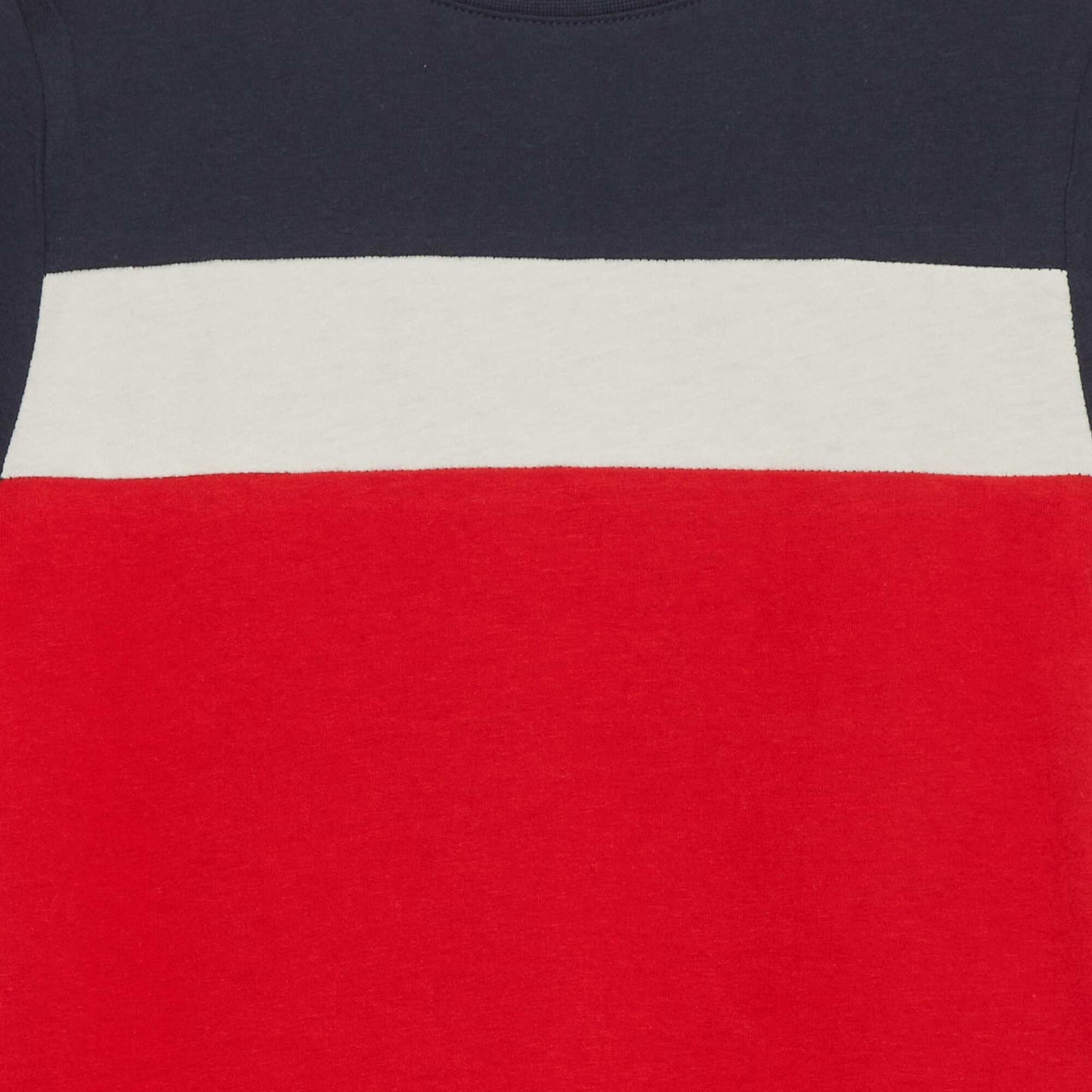 Tee-shirt colorblock Rouge