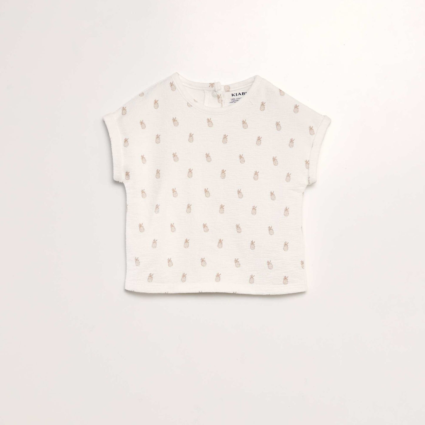 Ensemble t-shirt + bloomer - 2 pièces Blanc