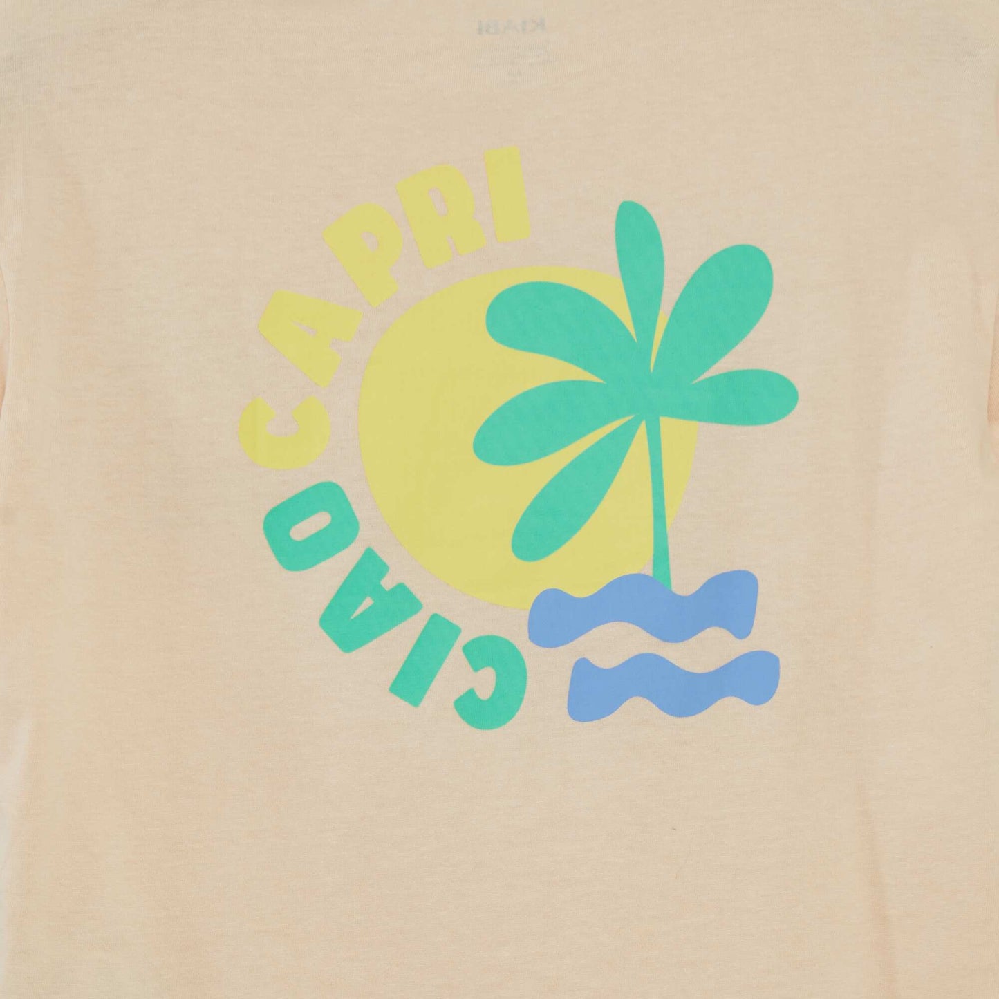 T-shirt loose imprimé - Grafik Edition Beige