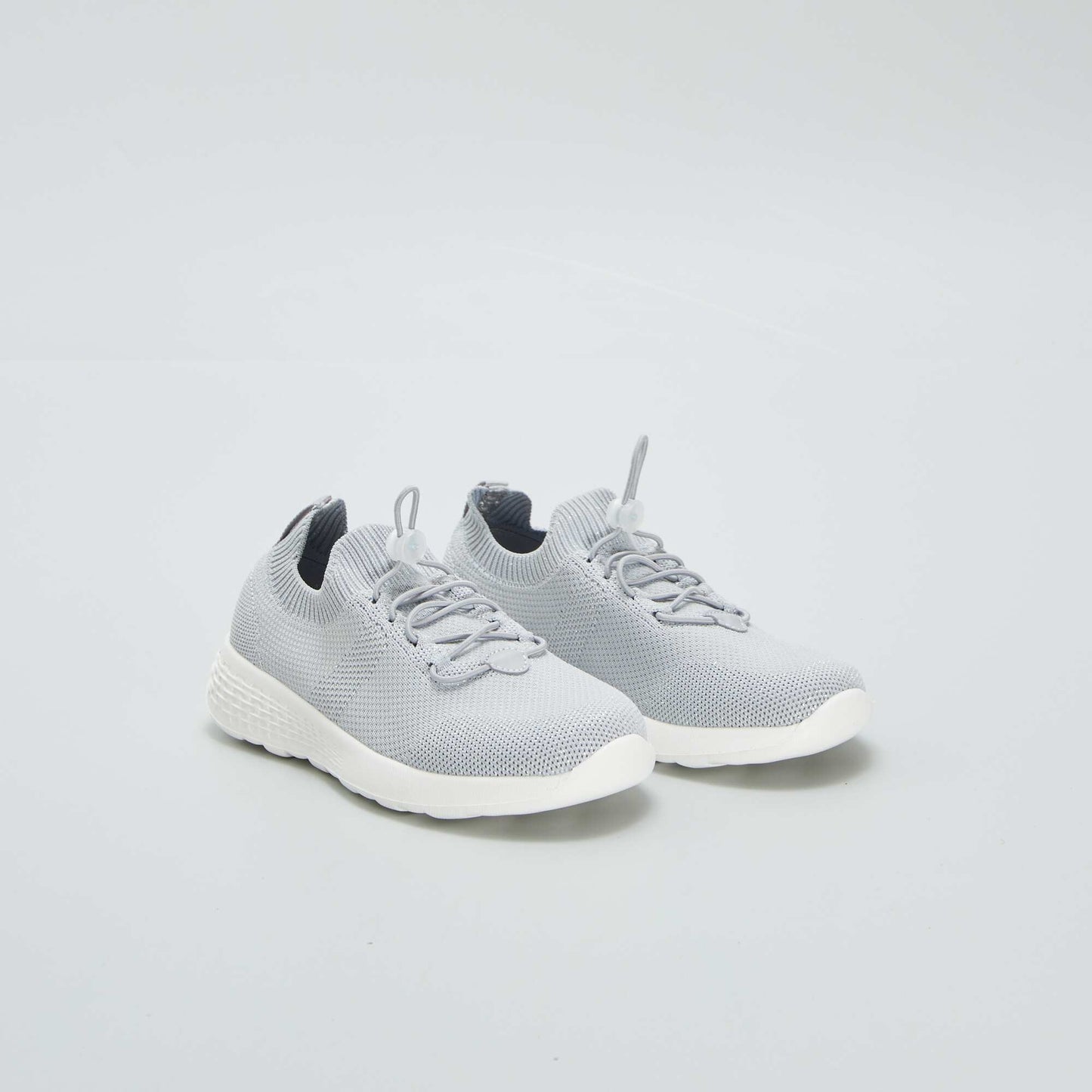 Baskets en mesh esprit running GRIS