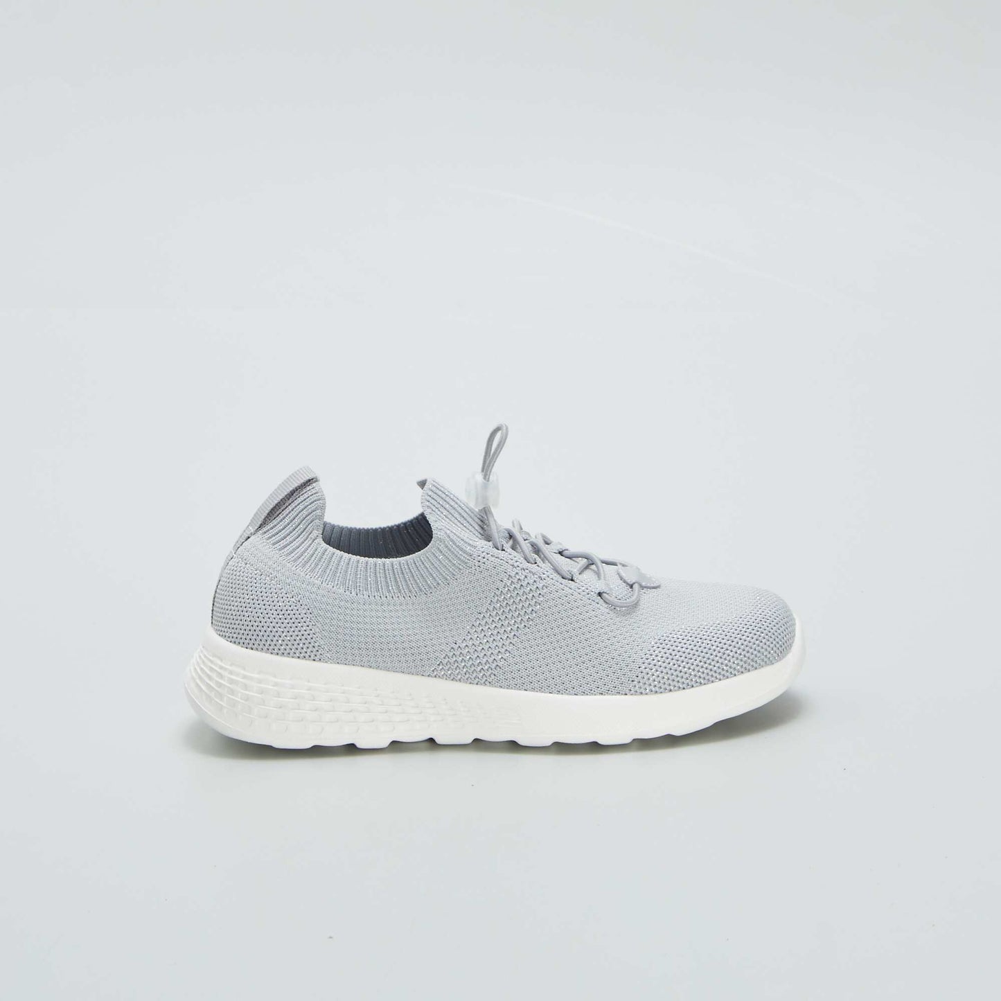 Baskets en mesh esprit running GRIS