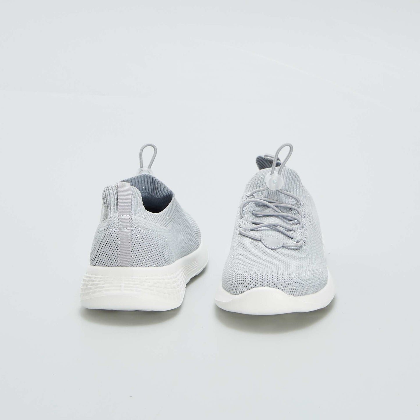 Baskets en mesh esprit running GRIS