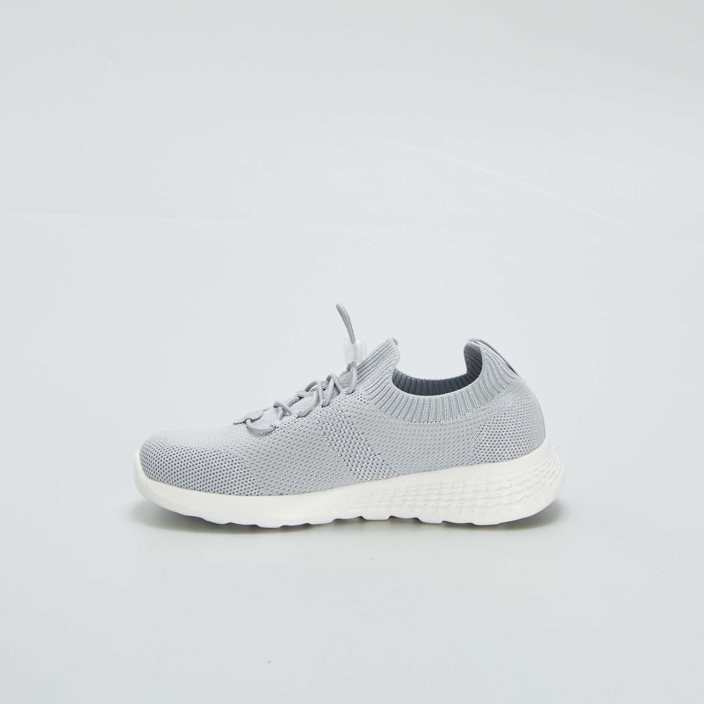 Baskets en mesh esprit running GRIS